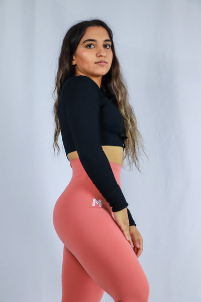 Coral Cloud Leggings